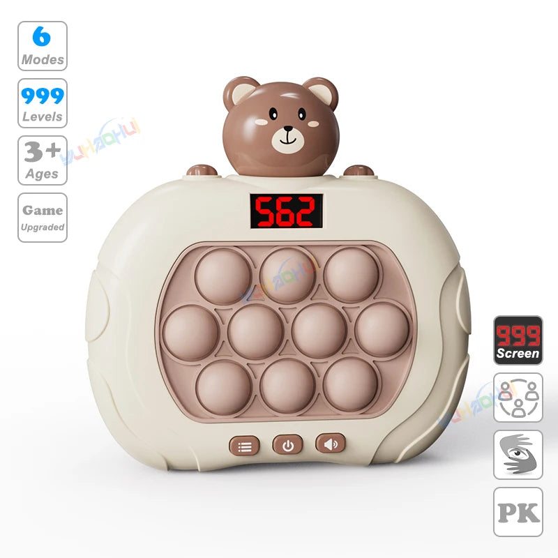 Jouet Pop-It Électronique Nouvelle Génération – Fun, Anti-Stress & Éducatif